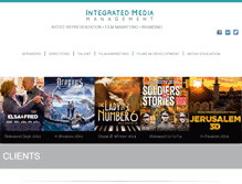 Tablet Screenshot of inmediamgt.com